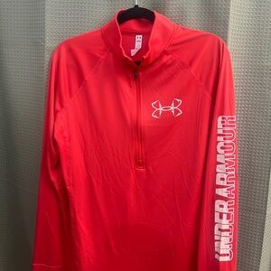 Under Armour dry fit  Red Pullover